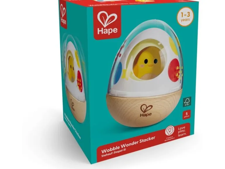 Hape Stehauf-Stapel-Ei