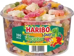 Haribo Int. Gummibonbons Dose SAUERier 1350 g