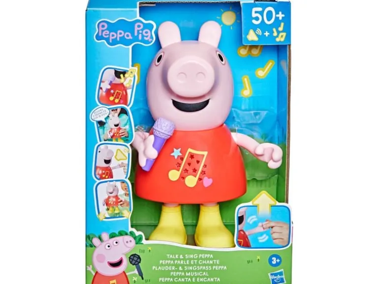 Hasbro Spielzeugfigur Peppa Pig Plauder- & Singspass
