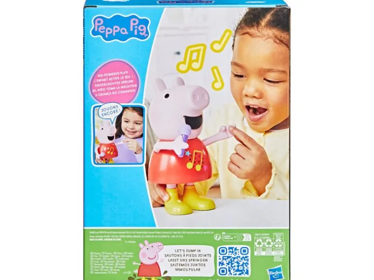 Hasbro Spielzeugfigur Peppa Pig Plauder- & Singspass