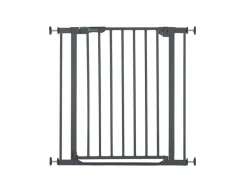 Hauck Türschutzgitter Clear Step Autoclose 2 Grey 75 - 80 cm