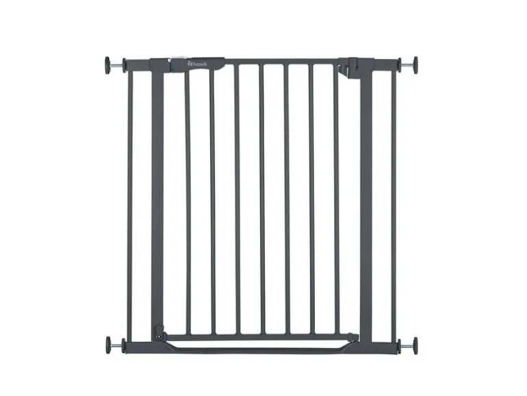 Hauck Türschutzgitter Clear Step Autoclose 2 Grey 75 - 80 cm