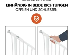 Hauck Türschutzgitter Open N Stop 2 75 cm - 80 cm