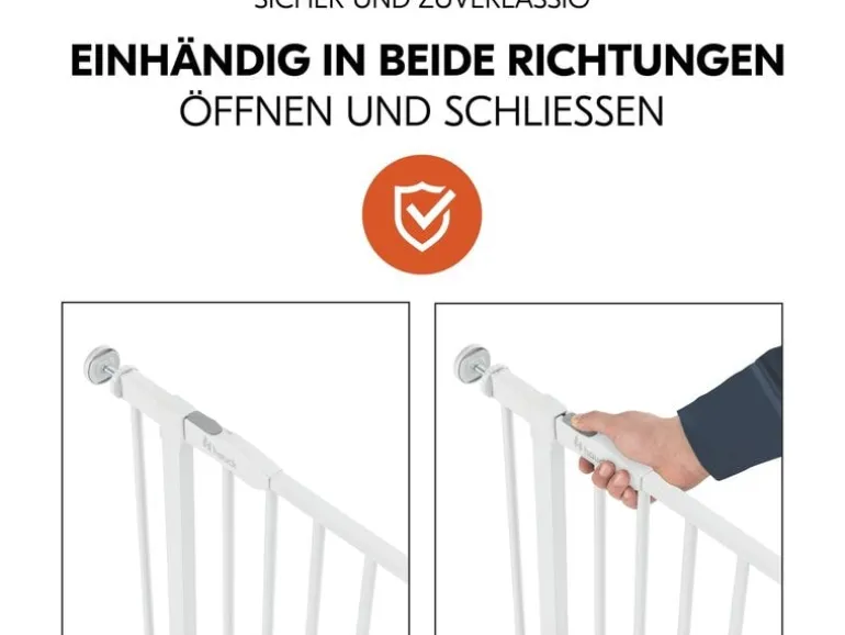 Hauck Türschutzgitter Open N Stop 2 75 cm - 80 cm
