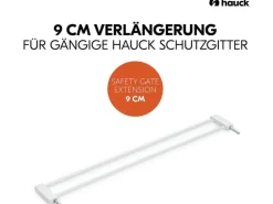 Hauck Verlängerung Türschutzgitter 9 cm Weiss