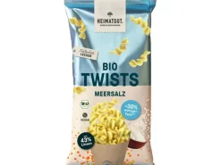 Heimatgut Chips Twists Meersalz  75 g