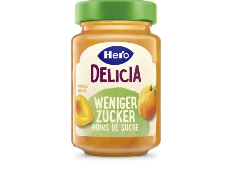 Hero Brotaufstrich Delicia Aprikose weniger Zucker 270 g