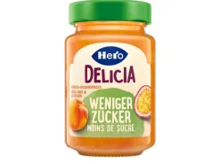 Hero Delicia Weniger Zucker Pfirsichkonfitüre 270 g
