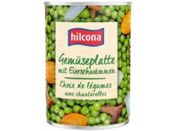 Hilcona Dose Gemüseplatte mit Eierschwämmen 420 g