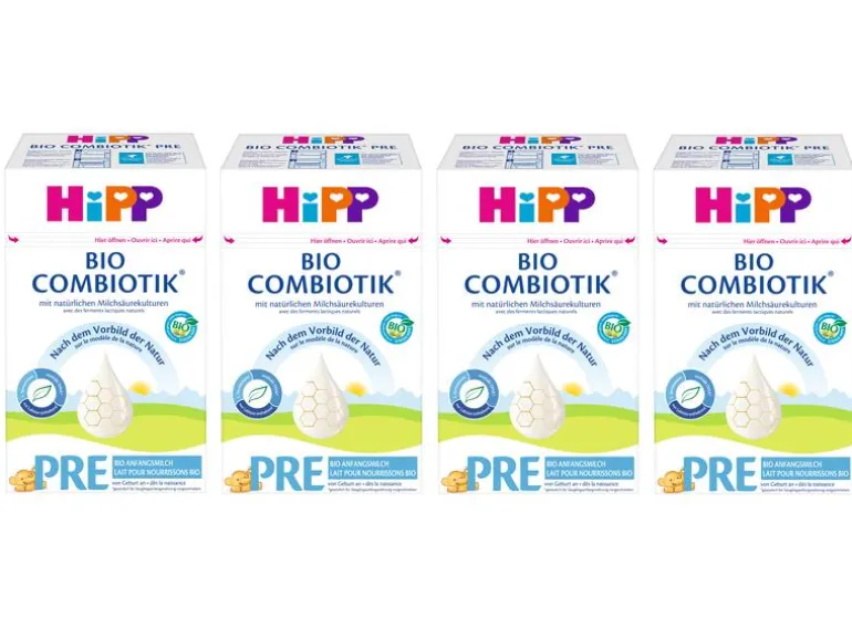 HIPP Anfangsmilch Pre Bio Combiotik 4x 600 g