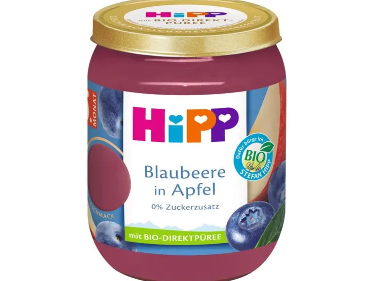HIPP Früchte Blaubeere in Apfel 160 g