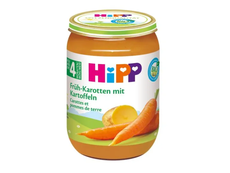 HIPP Gemüse Früh-Karotten mit Kartoffeln
