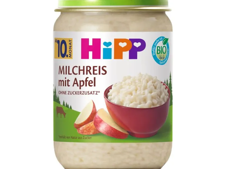 HIPP Menü Milchreis mit Apfel 190 g