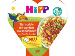 HIPP Menü Nudeln mit Rindfleisch und Paprika-Gemüse 250g