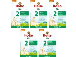 HOLLE Folgemilch 2 Bio Ziegenmilch 5x 400 g