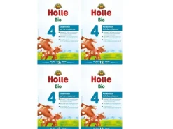 HOLLE Kindermilch Bio 4, 4x 600 g