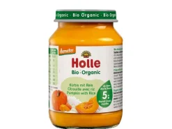 HOLLE Menü Bio Kürbis mit Reis 190 g