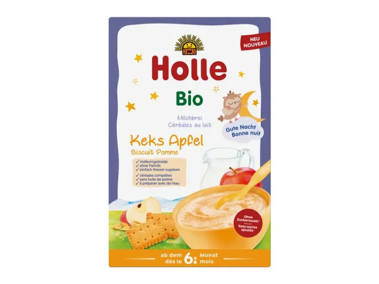 HOLLE Milchbrei Bio Keks-Apfel 250 g