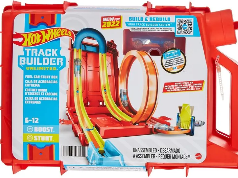 Hot Wheels Track Builder Unlimited Fuel Can Stunt Box