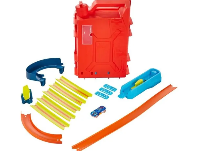 Hot Wheels Track Builder Unlimited Fuel Can Stunt Box
