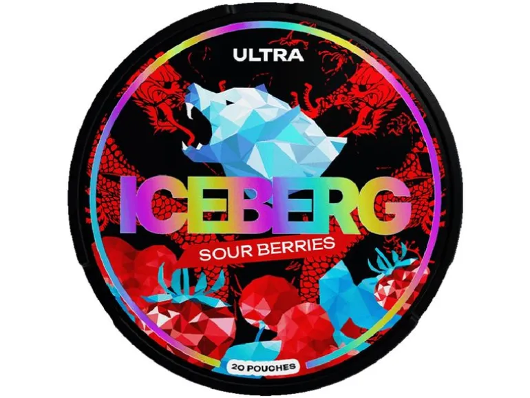 Iceberg Sour Berries 50 mg Dose