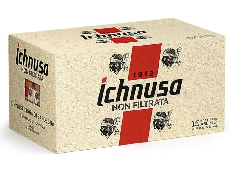 Ichnusa Bier Non Filtrata 15 x 0.5 l