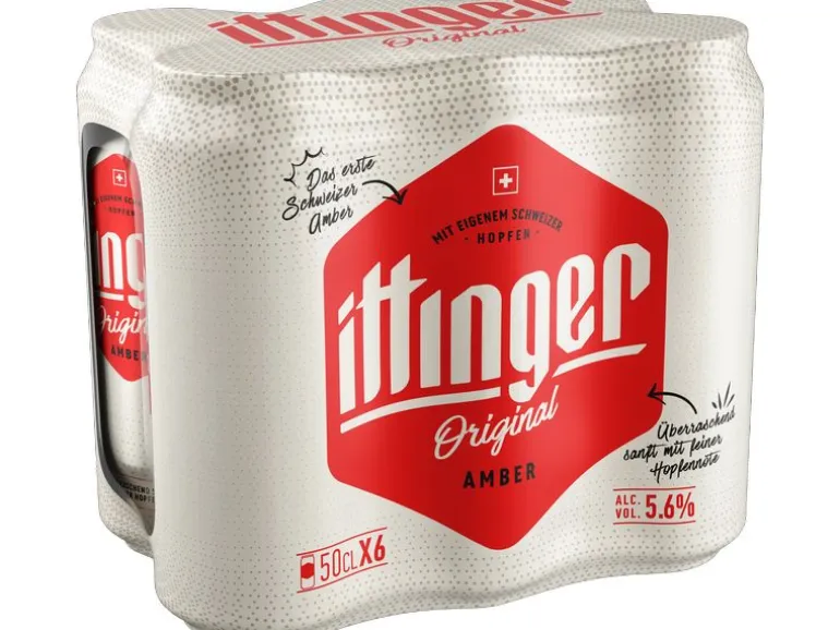 Ittinger Bier Amber 5.6% 6 x 0.5 l