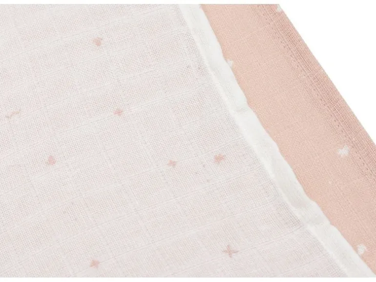 Jollein Mulltuch Nuscheli 3er Set Wild Rose 70 cm x 70 cm