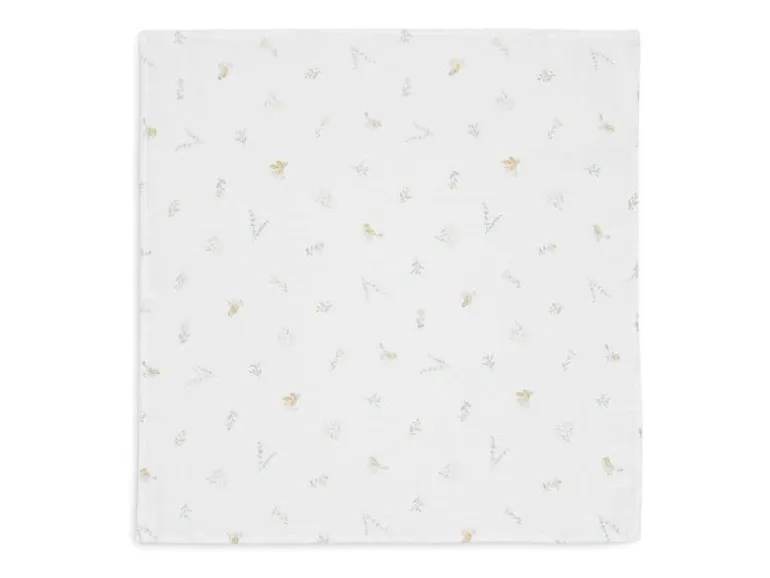 Jollein Mulltuch Nuscheli 3er Set Lovely Birds 70 cm x 70 cm