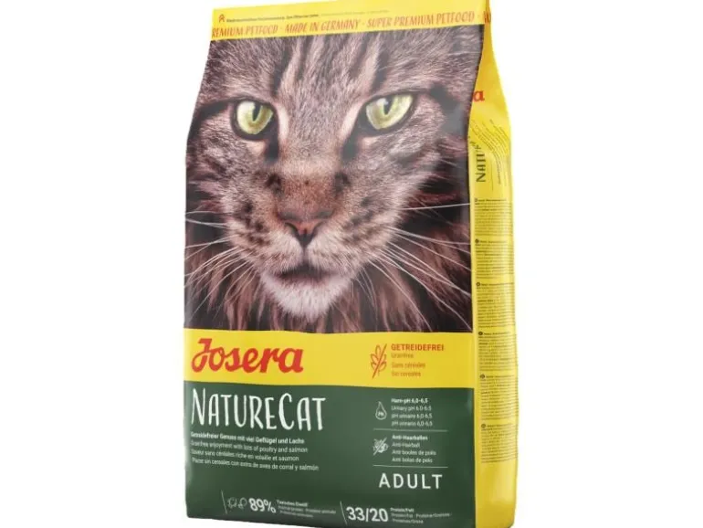 Josera Trockenfutter Nature Cat ohne Getreide, 10 kg