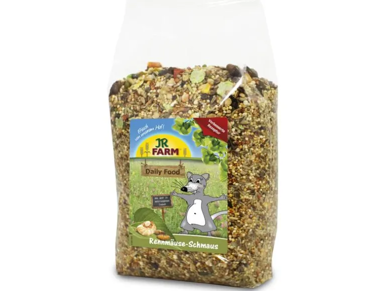 JR Farm Hauptfutter Basic Rennmäuse-Schmaus 600 g