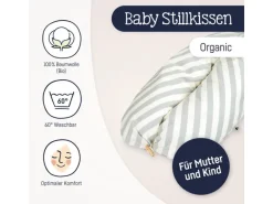 Julius Zöllner Stillkissen Nappi Stripes 190 cm