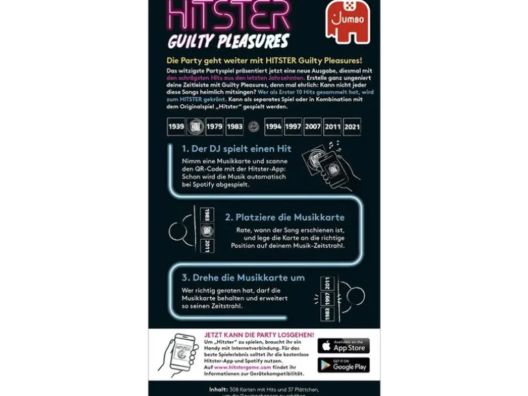 Jumbo Hitster – Guilty Pleasures