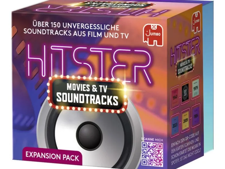 Jumbo Partyspiel Hitster Soundtracks -DE-