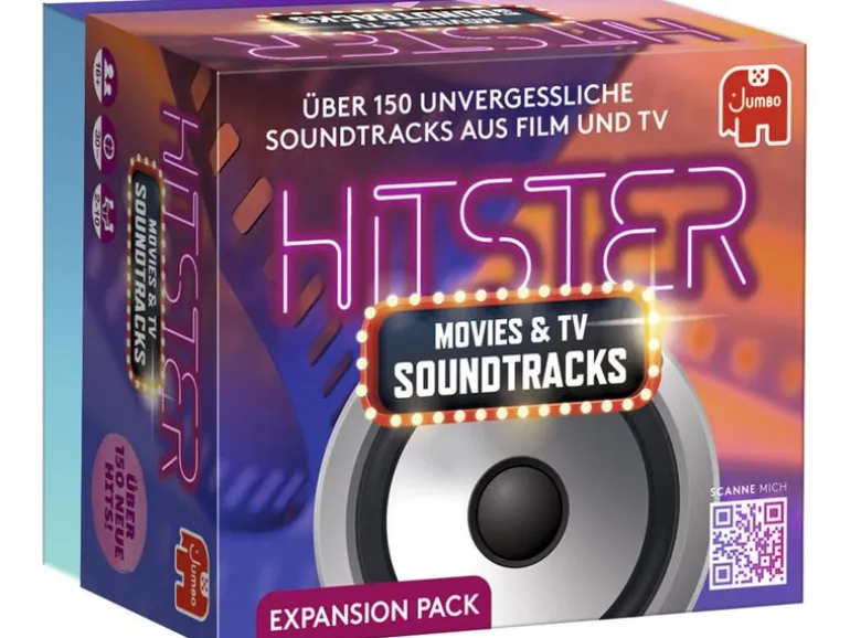 Jumbo Partyspiel Hitster Soundtracks -DE-