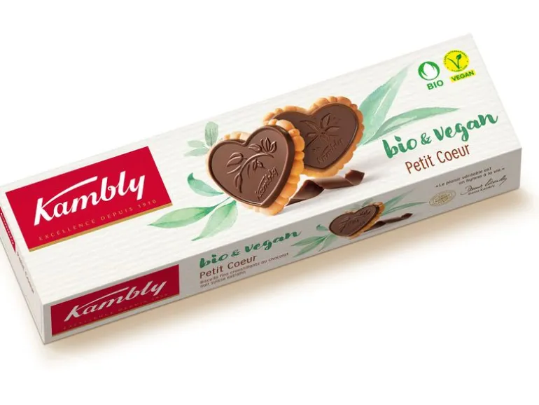 Kambly Guetzli bio&vegan Petit Coeur 80 g