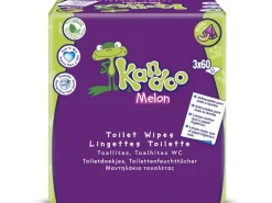 Kandoo Feuchttücher Melon 3x 60 Stück