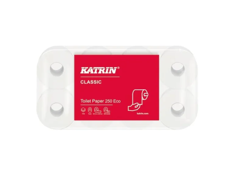 Katrin Toilettenpapier Classic Toilet 250 eco 8 Rollen