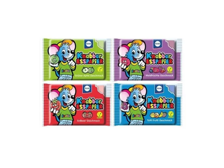 Küchle Knabber-Esspapier 25 g, assortiert