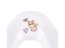 keeeper Ewa cats Kunststoff Weiss mit Motiv Spritzschutz gummiert