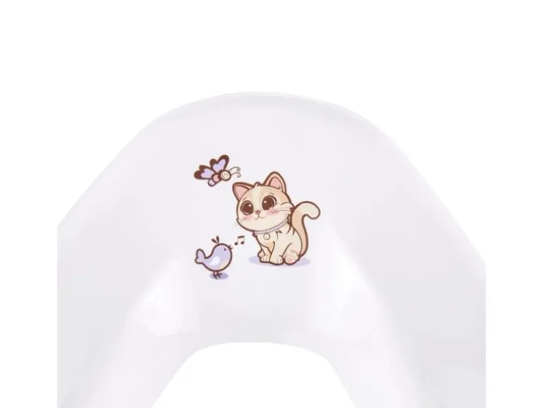 keeeper Ewa cats Kunststoff Weiss mit Motiv Spritzschutz gummiert