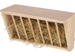 Kerbl Heuraufe mit Sitzbrett, 37 x 17 x 20 cm