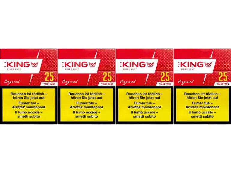 King Original Original Red Big Pack Stange à 8 Pack