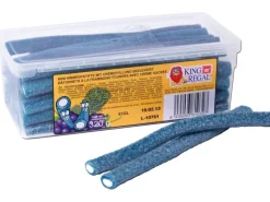 King Regal Gummibonbons Mini Himbeerstifte bezuckert 320 g
