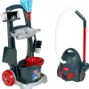 Klein-Toys Vileda Staubsauger mit Putzwagen, 7-tlg. 7-tlg.