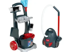 Klein-Toys Vileda Staubsauger mit Putzwagen, 7-tlg. 7-tlg.
