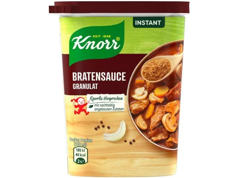 Knorr Bratensauce Instant- Granulat für Fleisch 230 g
