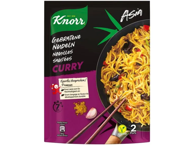 Knorr Gebratene Nudeln Curry 2 Portionen