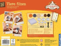 Kosmos Bastelbox Die Schule der magischen Tiere – Tiere filzen
