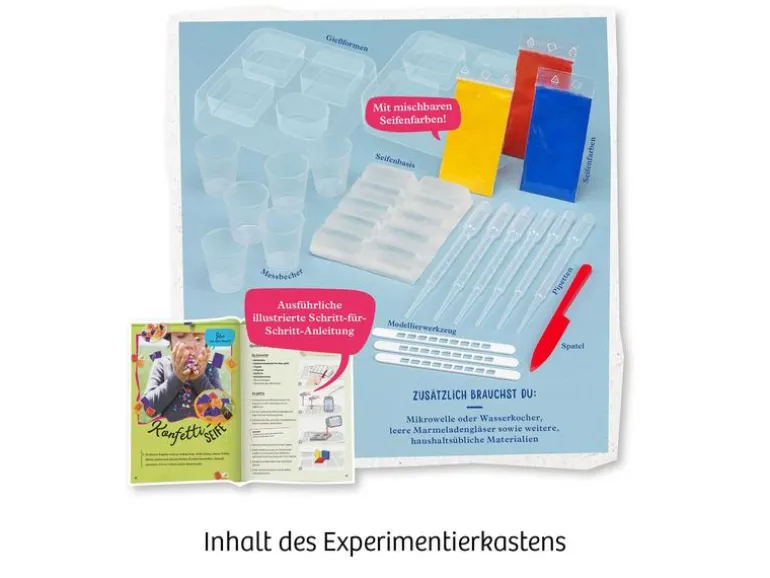 Kosmos Experimentierkasten Seifen-Atelier